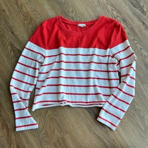 Cropped sweatshirt